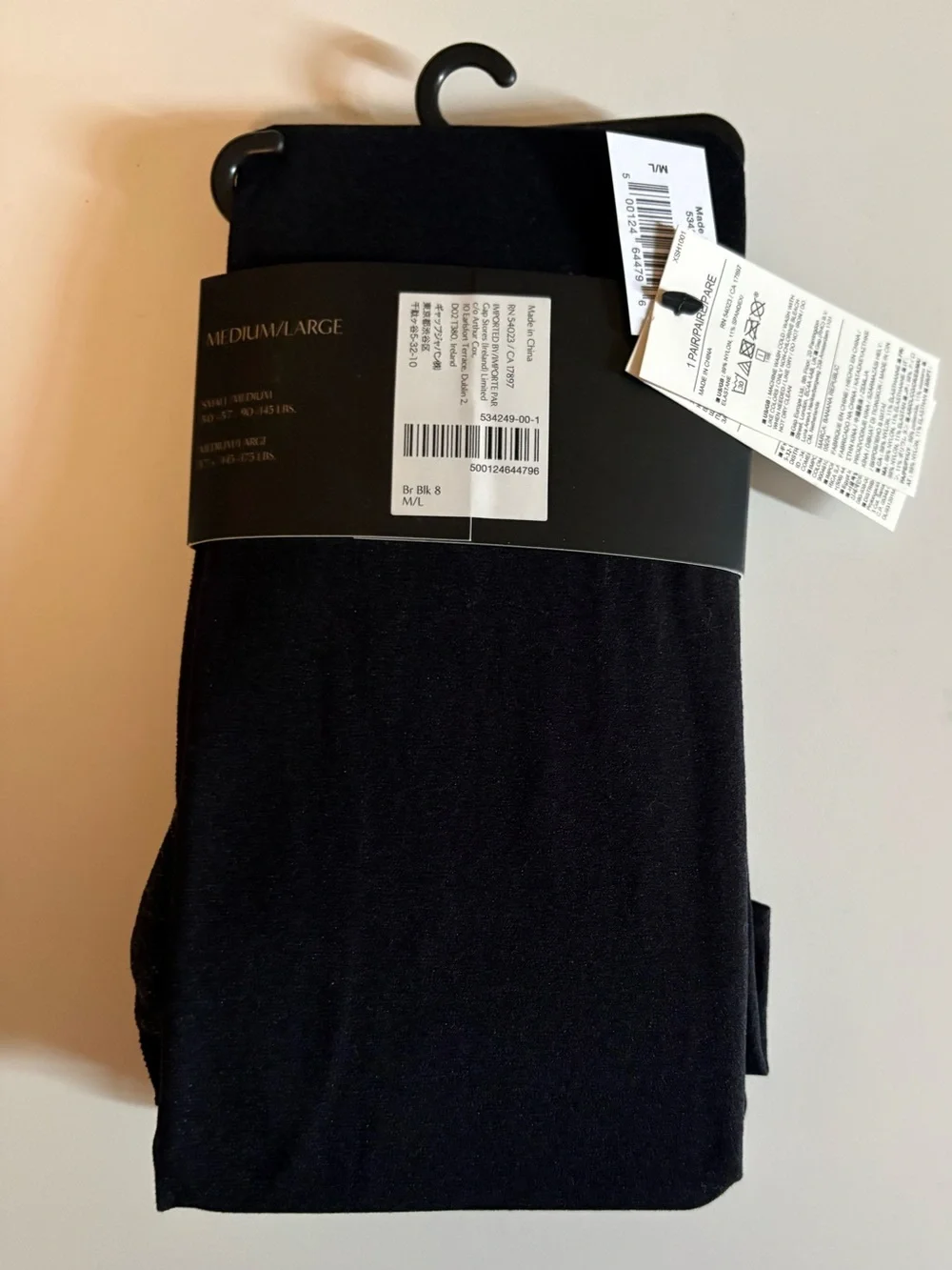 Banana Republic Black Tights M/L
